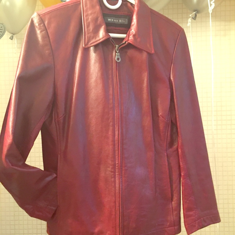 Women’s Whet Blu NYC leather jacket